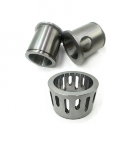 Tungsten carbide flow cage for choke valves